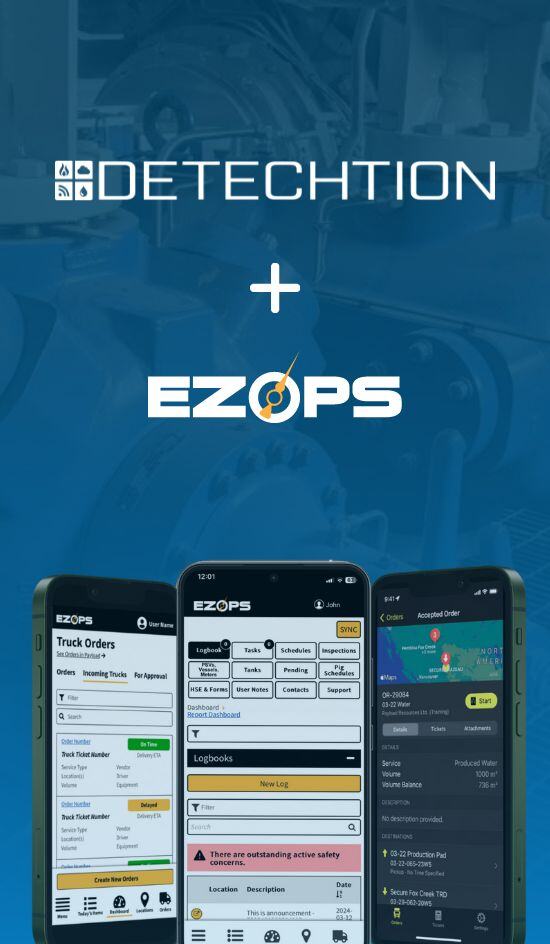 Detechtion Acquires EZ Ops – a Leading Oil & Gas Field and Logistics Management Solution – Extending Mobility and AI Capabilities for Customers