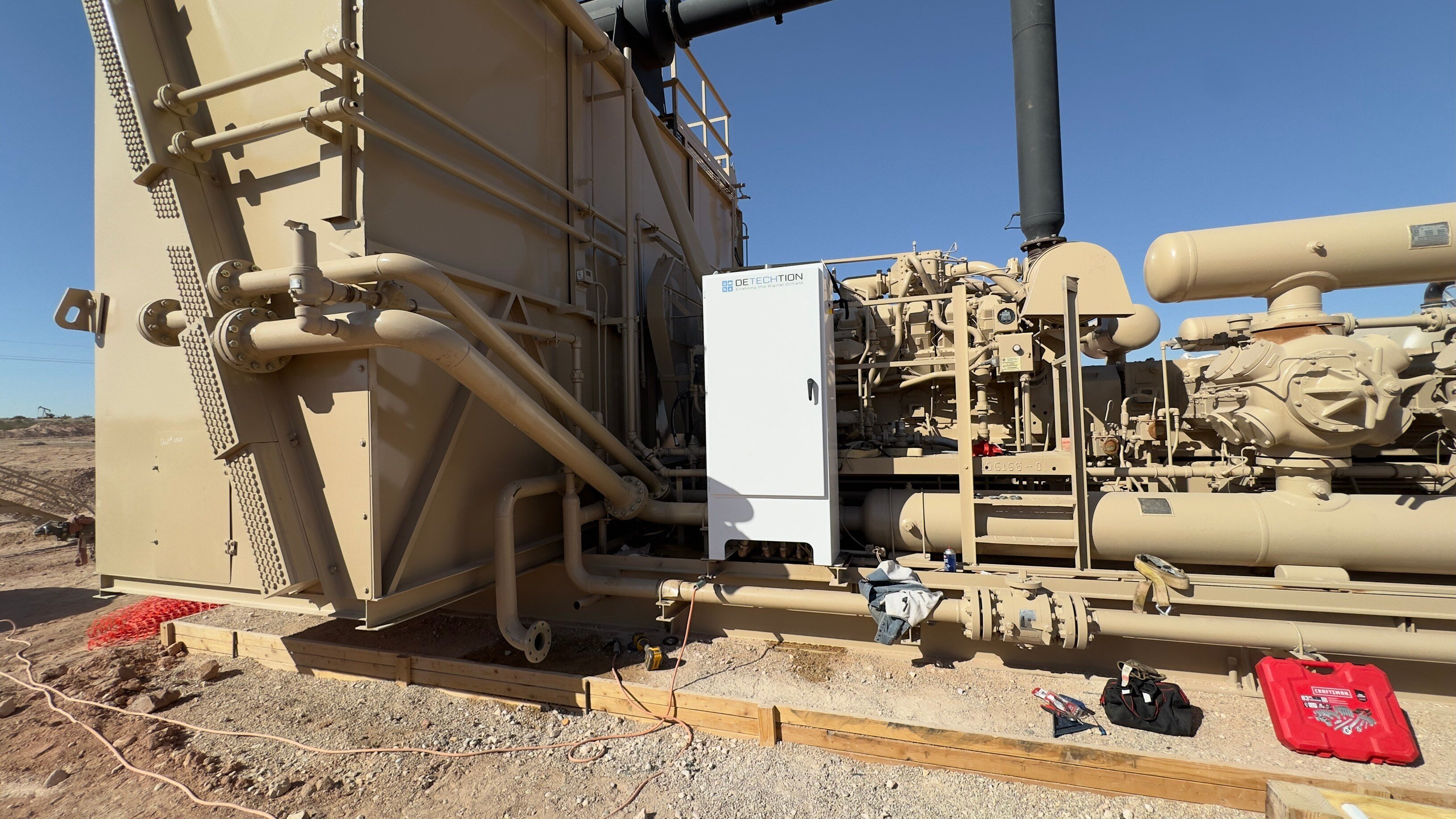 Longfellow Energy Upgrades to the Detechtion Compressor Control Panel